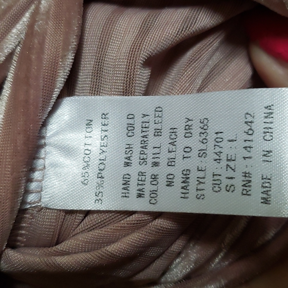 SHE & SKY Beautiful Blouson Style Top Sz. L - Picture 10 of 16